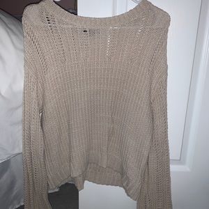 Waffle Knit Sweater